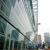 BlueStocking > I liked these reflections by the WTC (we took public transportation in to the city) where we changed trams